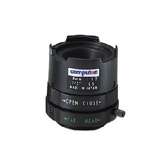 CBC America Monofocal, 1/2"  & 1/3" Format8mm f1.2 w